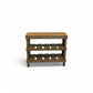 Rustic 3-tier Wooden Console Table – Handcrafted Entryway, Sofa, Or Hallway Table