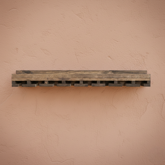 Stemware Wine Glass Rack, Wall Mounted - Cask & Timber