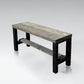 Rustic Bella Real Solid Wood Entryway Accent Bench