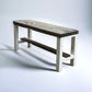 Rustic Bella Real Solid Wood Entryway Accent Bench