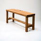 Rustic Bella Real Solid Wood Entryway Accent Bench