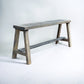 Simple Farmhouse Solid Wood Entry Bench