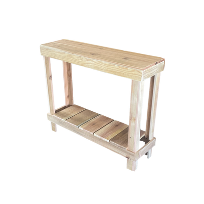 Reclaimed wood Farmhouse Entry Table/ Sofa Table