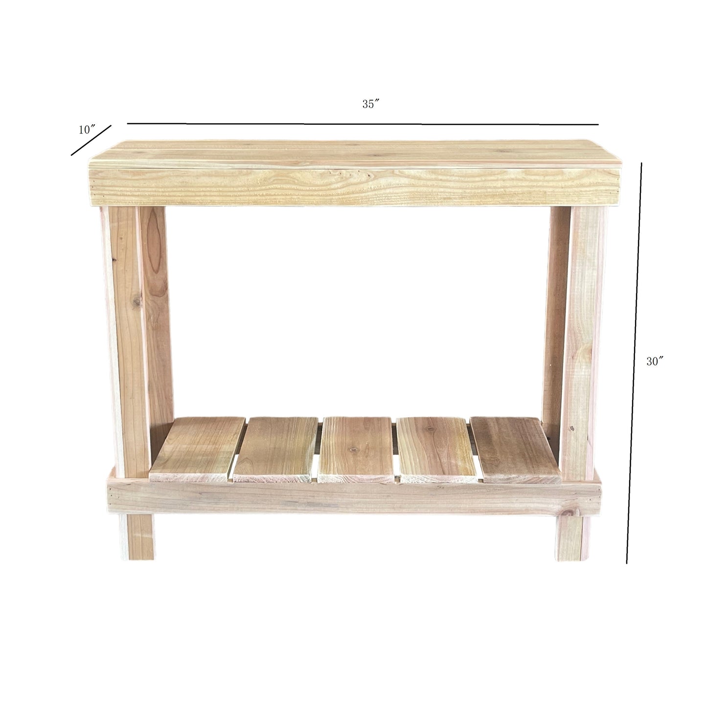 Reclaimed wood Farmhouse Entry Table/ Sofa Table