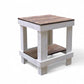 Rustic Wood Farmhouse End Table/Side Table