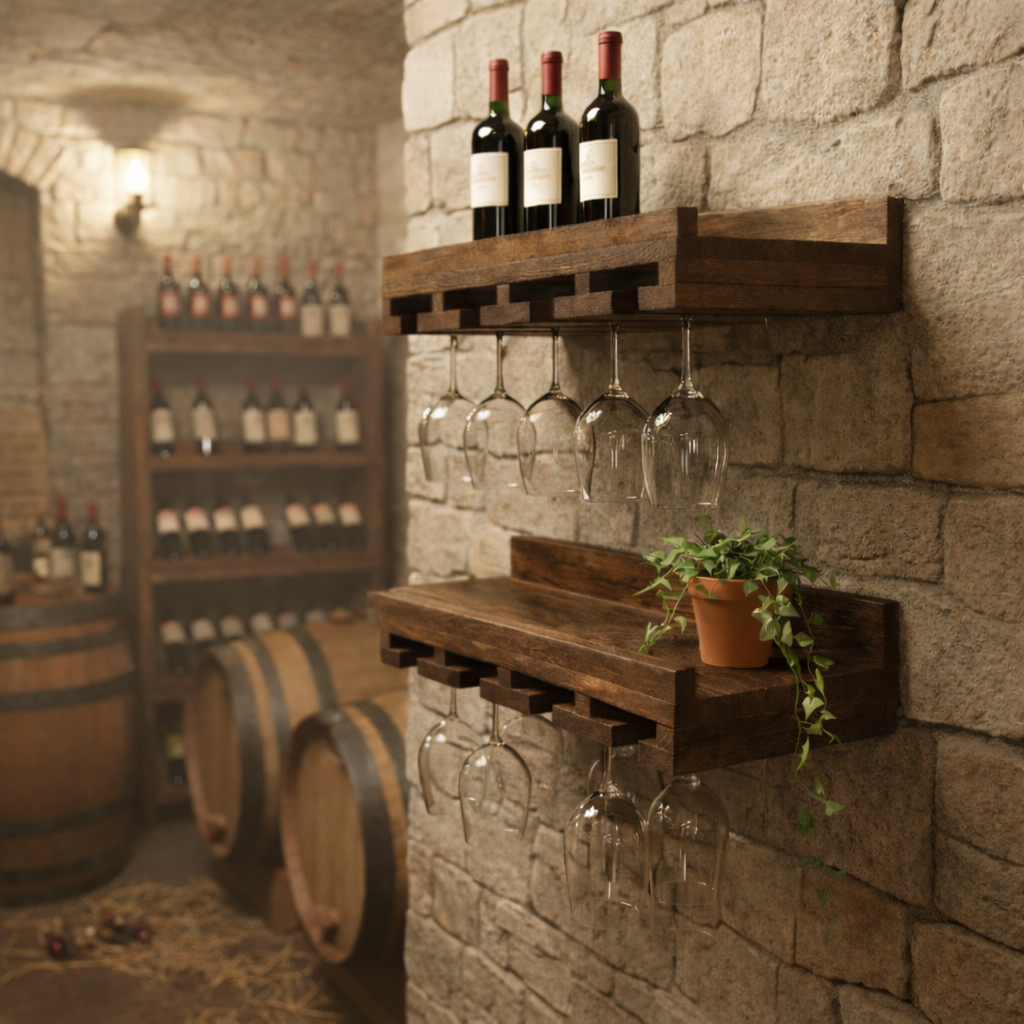 Modular Wine Rack Storage System