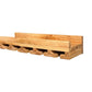 Intrinsic Haven Premium Series Solid Hard Wood Wall-Mounted Wine Rack & Stemware Holder