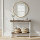 Luxe Homestead Console Table | Farmhouse Entryway Table with Shelf