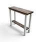 Luxe Homestead Console Table | Farmhouse Entryway Table with Shelf