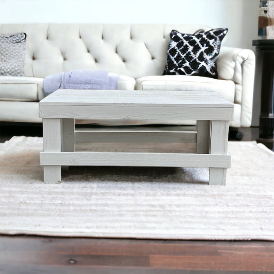 Rustic Farmhouse Coffee Table - Intrinsic Haven Coffee Table Natural