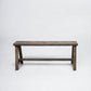 Simple Farmhouse Solid Wood Entry Bench - Intrinsic Haven Benches 12"D x 48"L x 20.5"H Dark Walnut