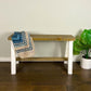 Simple Farmhouse Solid Wood Entry Bench - Intrinsic Haven Benches 12"D x 36"L x 20.5"H Light/White