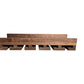 Intrinsic Haven Premium Series Solid Hard Wood Wall-Mounted Wine Rack & Stemware Holder